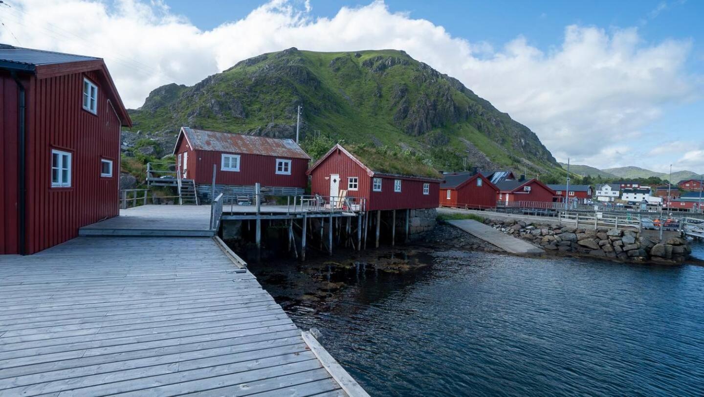 Real Fisherman'S Cabins In Ballstad, Lofoten 외부 사진